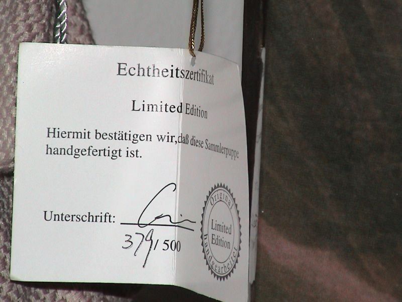 Bambole: Antike Puppe – Nuovo e nell'imballaggio originale da langenthal venduto da Bazlago 2