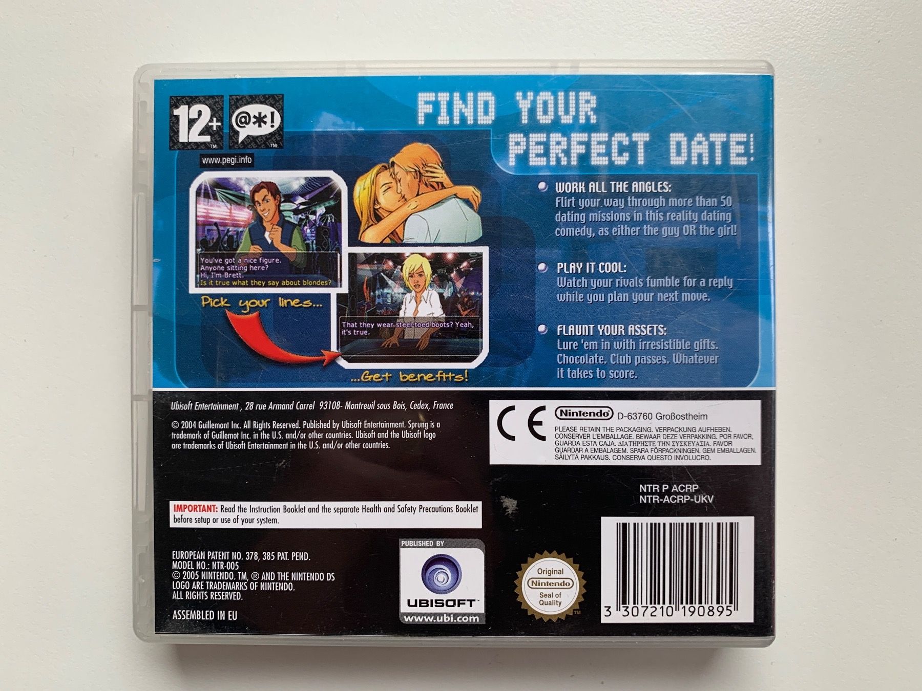 Nintendo Giochi: Nintendo DS: SPRUNG - The Dating Game – Usato da Kaiseraugst venduto da Marsupower 2