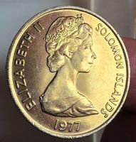 SOLOMON ISLANDS 20 CENTS 1977