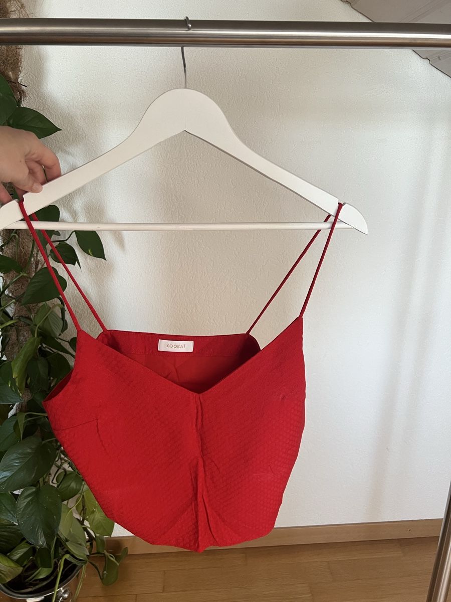 Kookai Tops: Top rouge Kookai – Neuf (Voir description) à Lausanne par ale_2v92