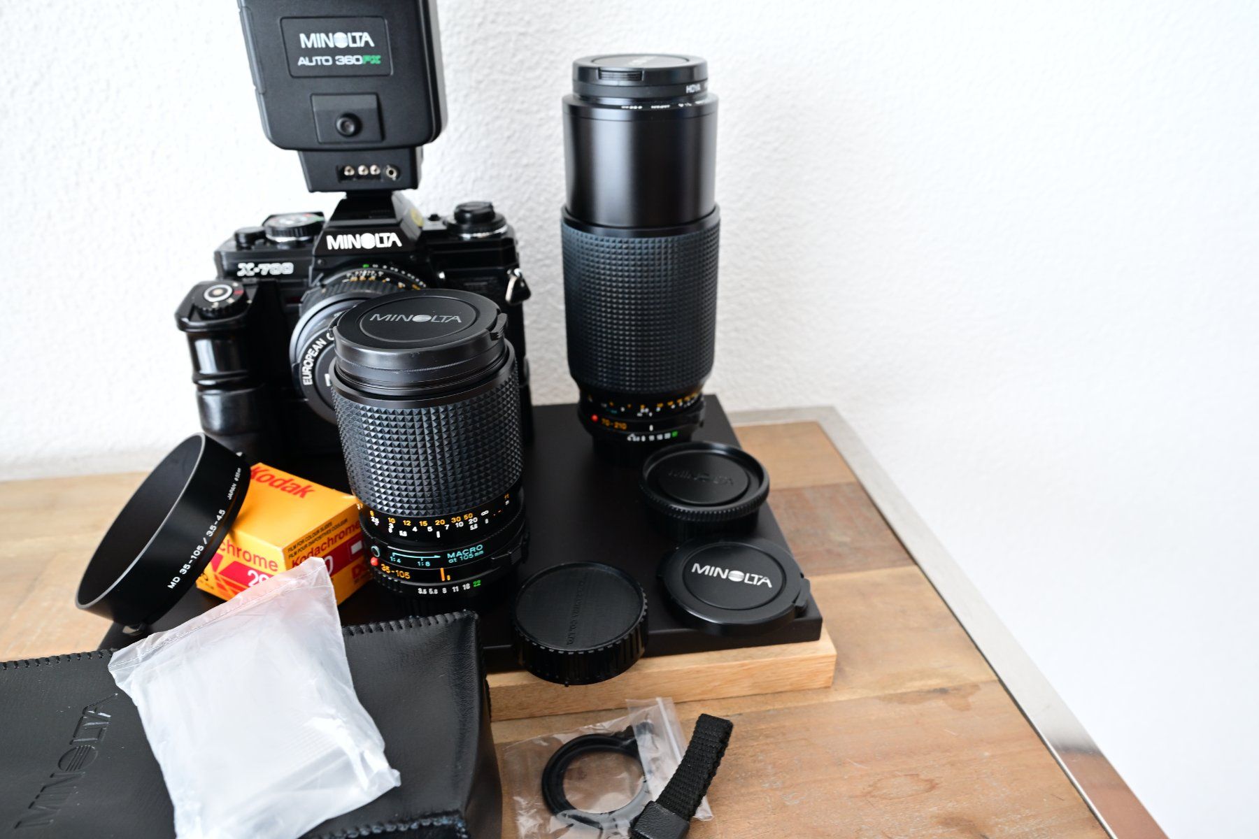 Minolta Appareil photo: Minolta X-700 Vitrinen-Set – Neuf (Voir description) à Wohlen AG par Adesso02 2