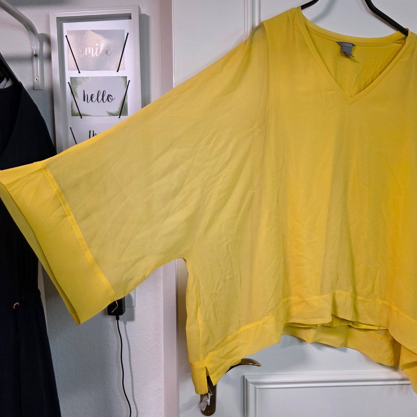 Camicette: Gelbe Bluse kaschiert Bauch & Arme L/XL – Usato da Wald ZH venduto da CapLux 4
