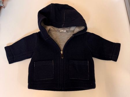 Il Gufo Kapuzenjacke navy, Gr. 6 Monate