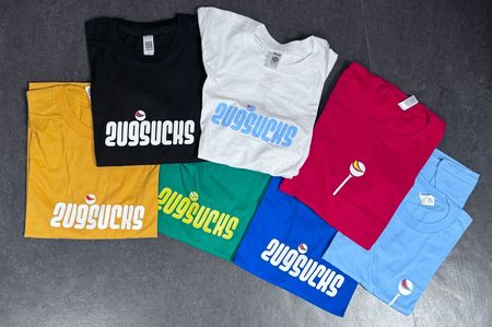 rund 40 Tshirts, Zugsucks, versch. Farben, Grössen, Kult