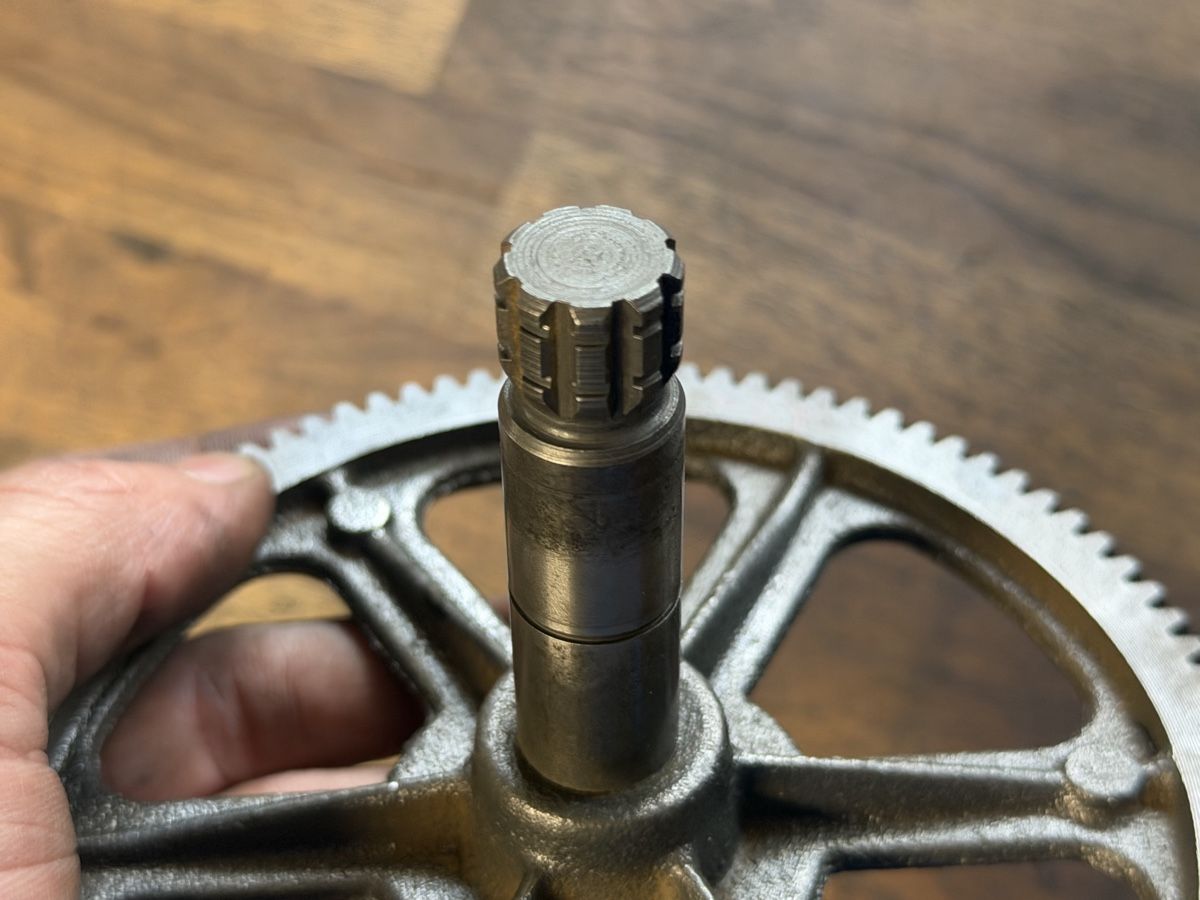 Pièces pour mobylette: Puch E50 96 Zähne Getrieberad – Défectueux à Bolken par si.x.las 7