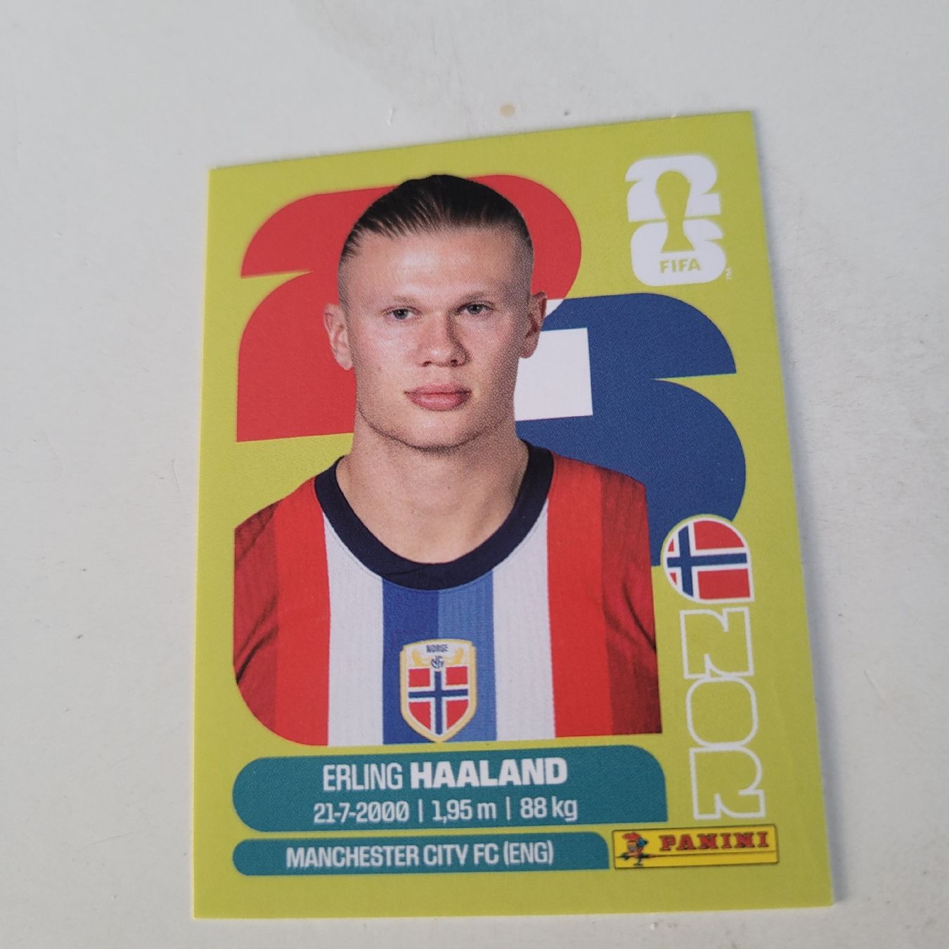 Panini Cartes à collectionner: Panini 26 ErlingHAALAND – Neuf (Voir description) à Winterthur par Flomal