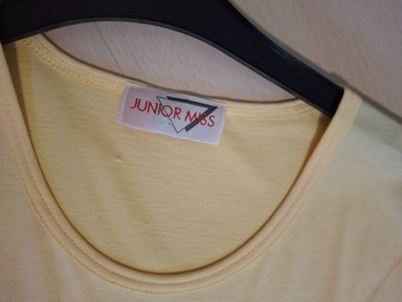 Süsses Sommer Top von Junior Miss, Grösse 46, Gelb!