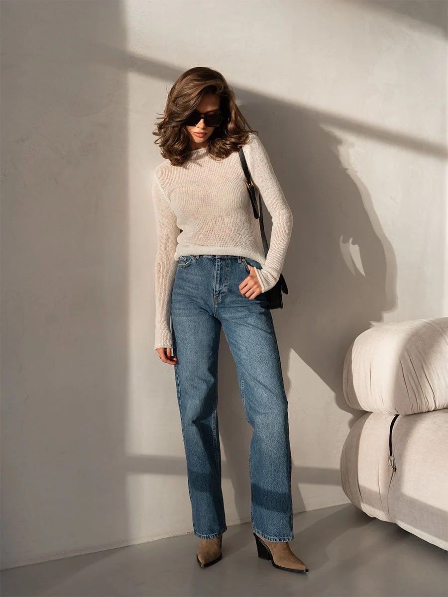 Maglioni & Felpe: Soft Textured Milk Longsleeve – Nuovo e nell'imballaggio originale da Zürich venduto da Ms.Me-Fashion 3