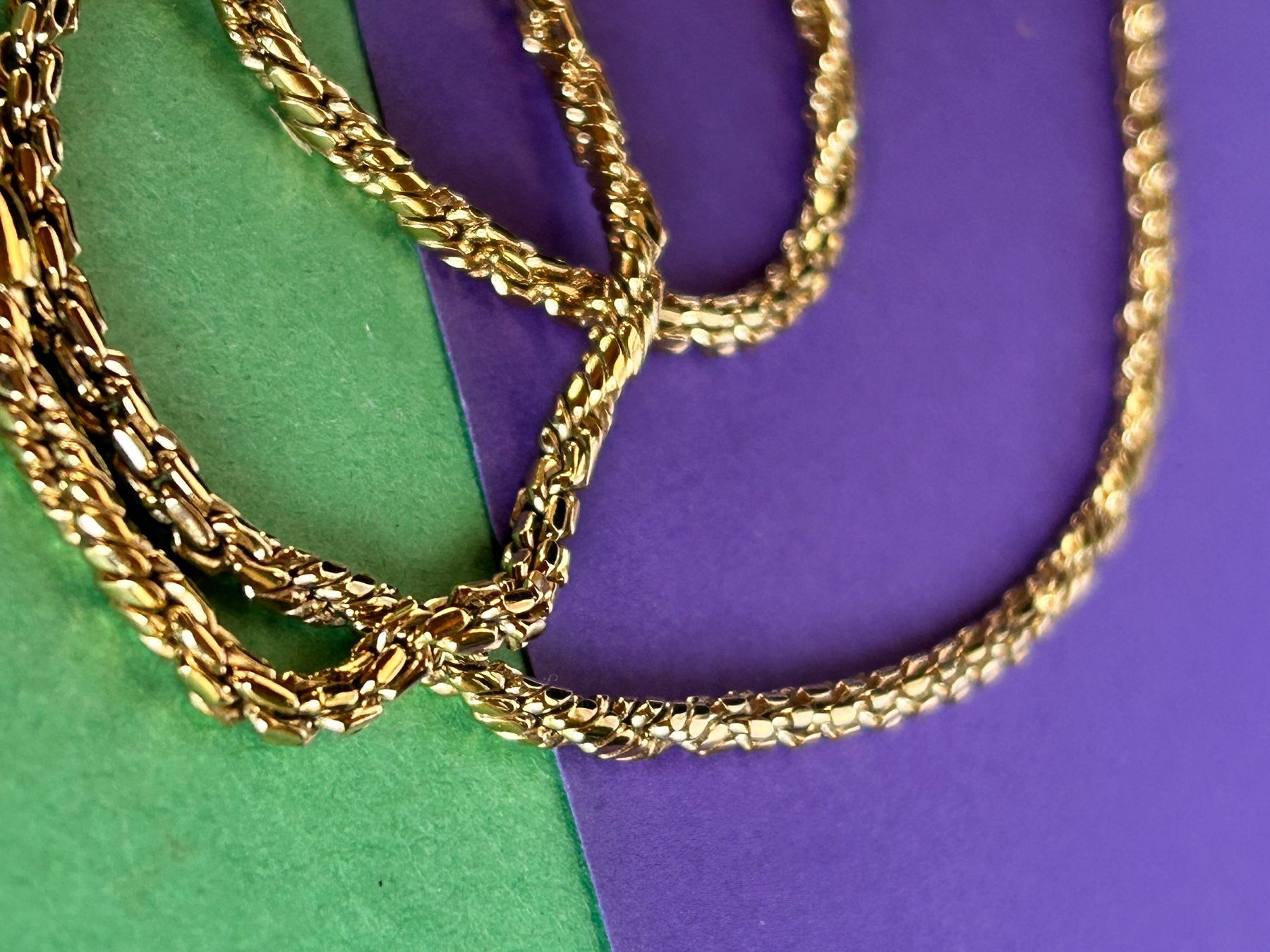 Catenine: Vergoldete Kette rund- lovely – Usato da Dittingen venduto da Bellevista 3
