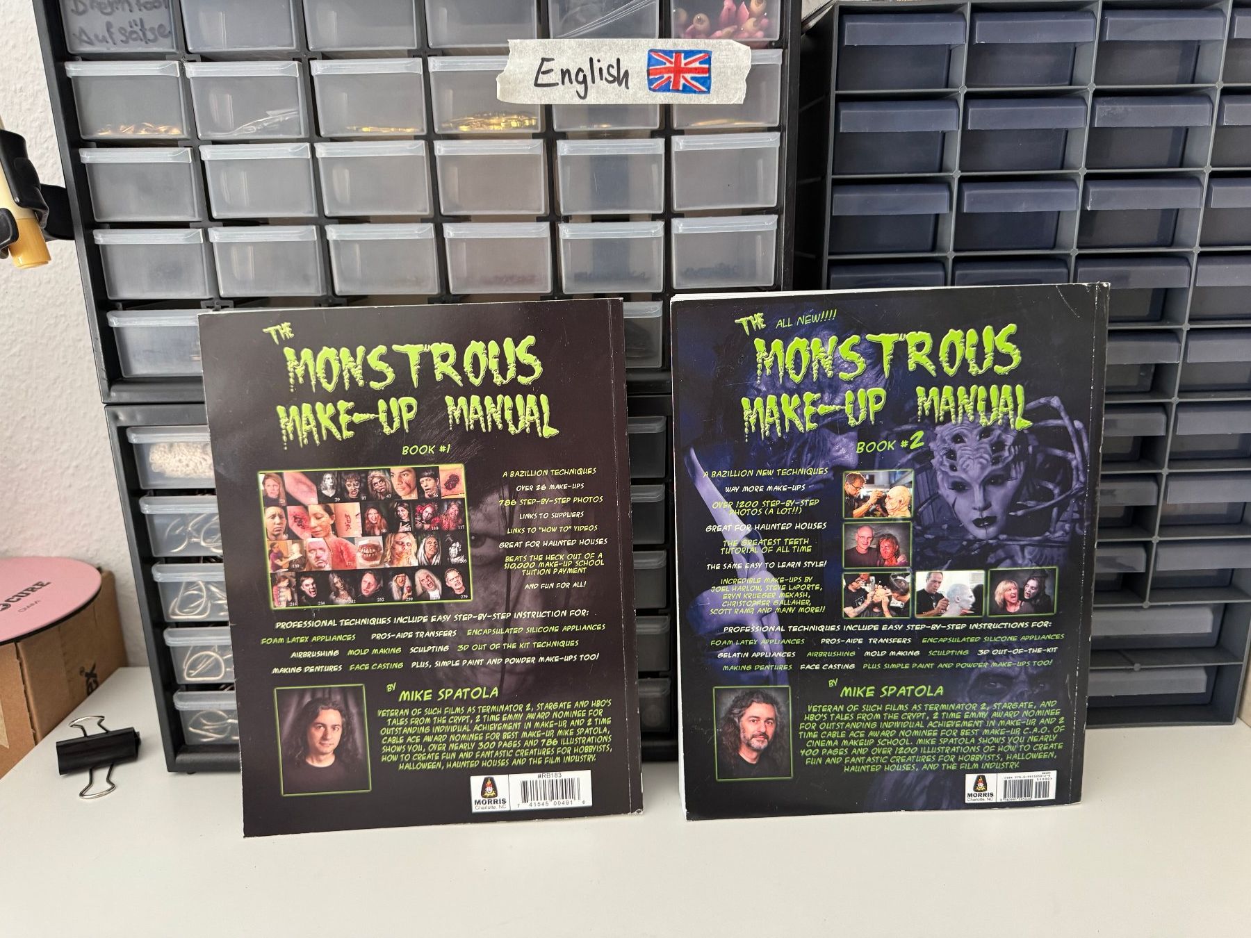 Bücher: Mike Spatola SFX Tutorial Monsterous Make-Up Manuals 1+2 ENG – Gebraucht aus Rheinfelden von Eldritchwitch 1