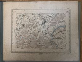 Siegfriedatlas Blatt 72: Wil 1880