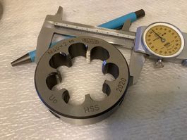 HSS Schneideisen Filière M40 x 2 , Neu von NORIS Germany