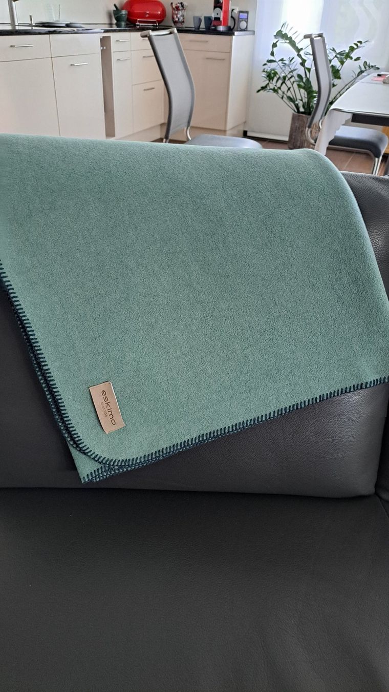 Coperte: Eskimo Edelvelours Decke / ungebraucht – Nuovo e nell'imballaggio originale da Elgg venduto da Semmerli