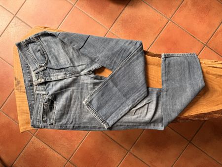 Jeans Levi Strauss & Cog gray gebraucht - 44 cm (34inch)