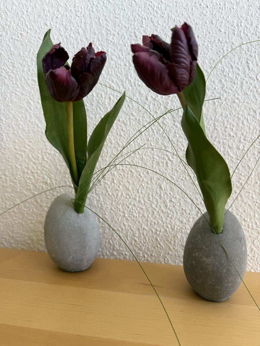 Tutte le decorazioni: Oster Deko Tulpen in Steinvase, 2 Stk. – Usato da Zug venduto da jan_2pzw