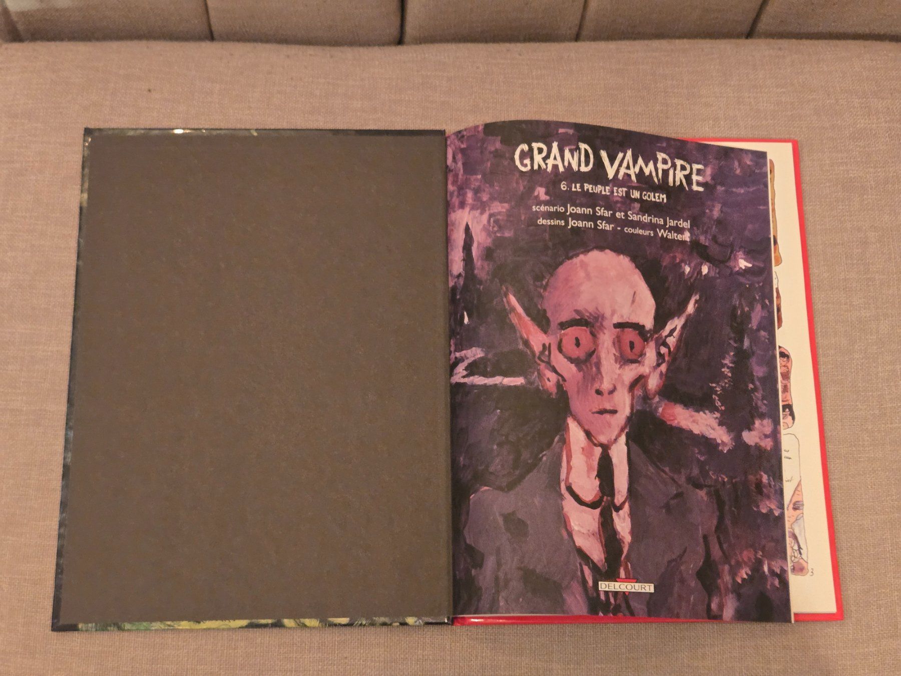 Fumetti: Grand Vampire N°6 - Le peuple est un golem - EO – Usato da Crémines venduto da Blakedrake 4