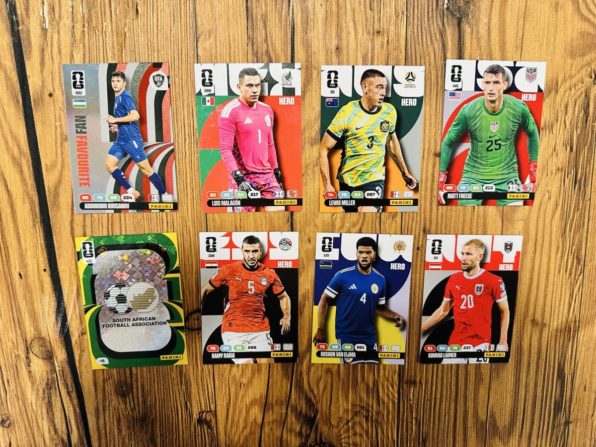Panini Carte collezionabili: Fussballkarten Panini 8 Stk. Sammlung Neu – Nuovo (secondo la descrizione) da Scuol venduto da ricos81