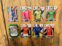 Fussballkarten Panini 8 Stk. Sammlung Neu