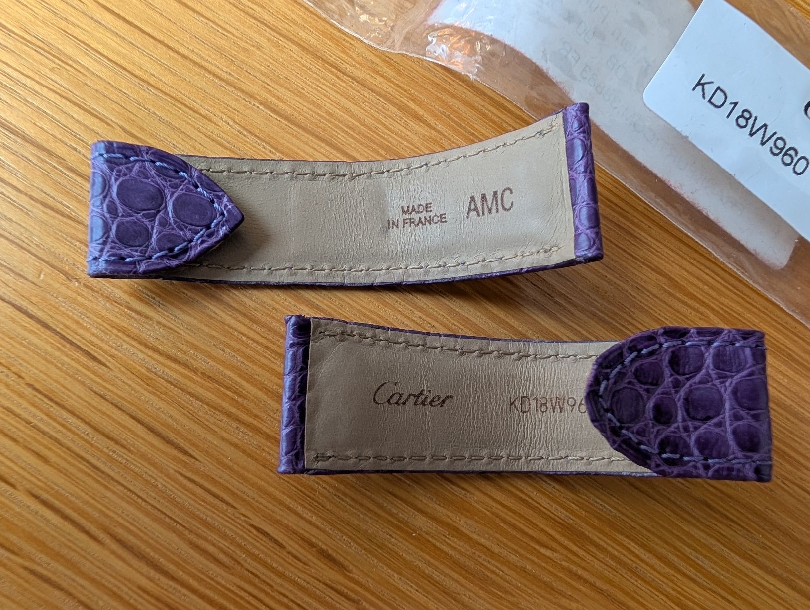 Cartier Bracciali & Braccialetti: Bracelet Cartier cuir purple – Usato da Genève venduto da marcheeba 1