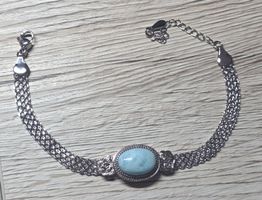✨ Larimar Armband aus Edelstahl ✨🌊D