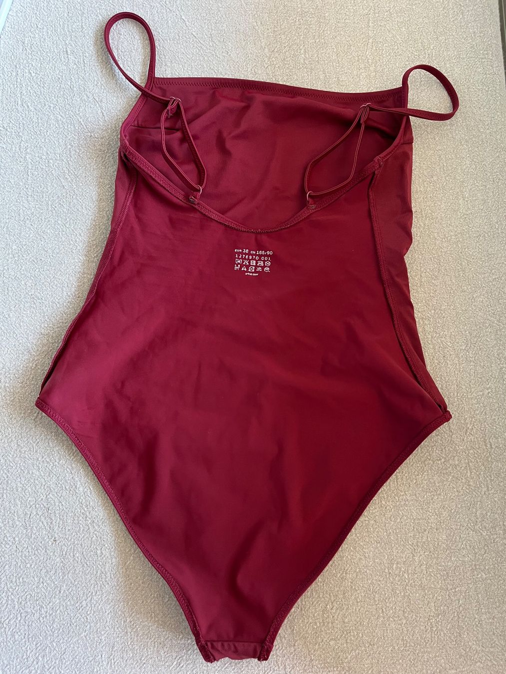 Arket Costumi da bagno & Bikini: Badeanzug dunkelrot Gr. 38 Arket – Usato da Zürich venduto da ehupp 4