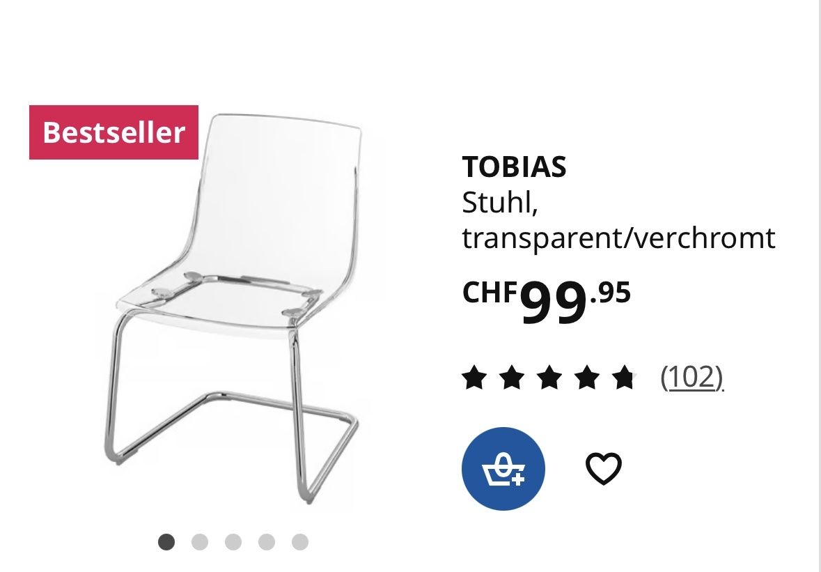 Ikea Sedie: Stühle – Nuovo (secondo la descrizione) da Zürich venduto da wil_ysg8 5