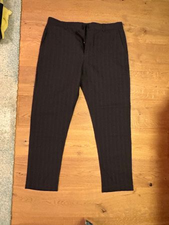 A.B.C.L. Herren Hose mit feinem Streifen-Muster  Gr.36