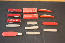 14 x Sackmesser Taschenmesser Victorinox , usw.