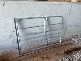 Schaf- / Ziegengatter Metall mit Tür – 3.00 × 1.10 m