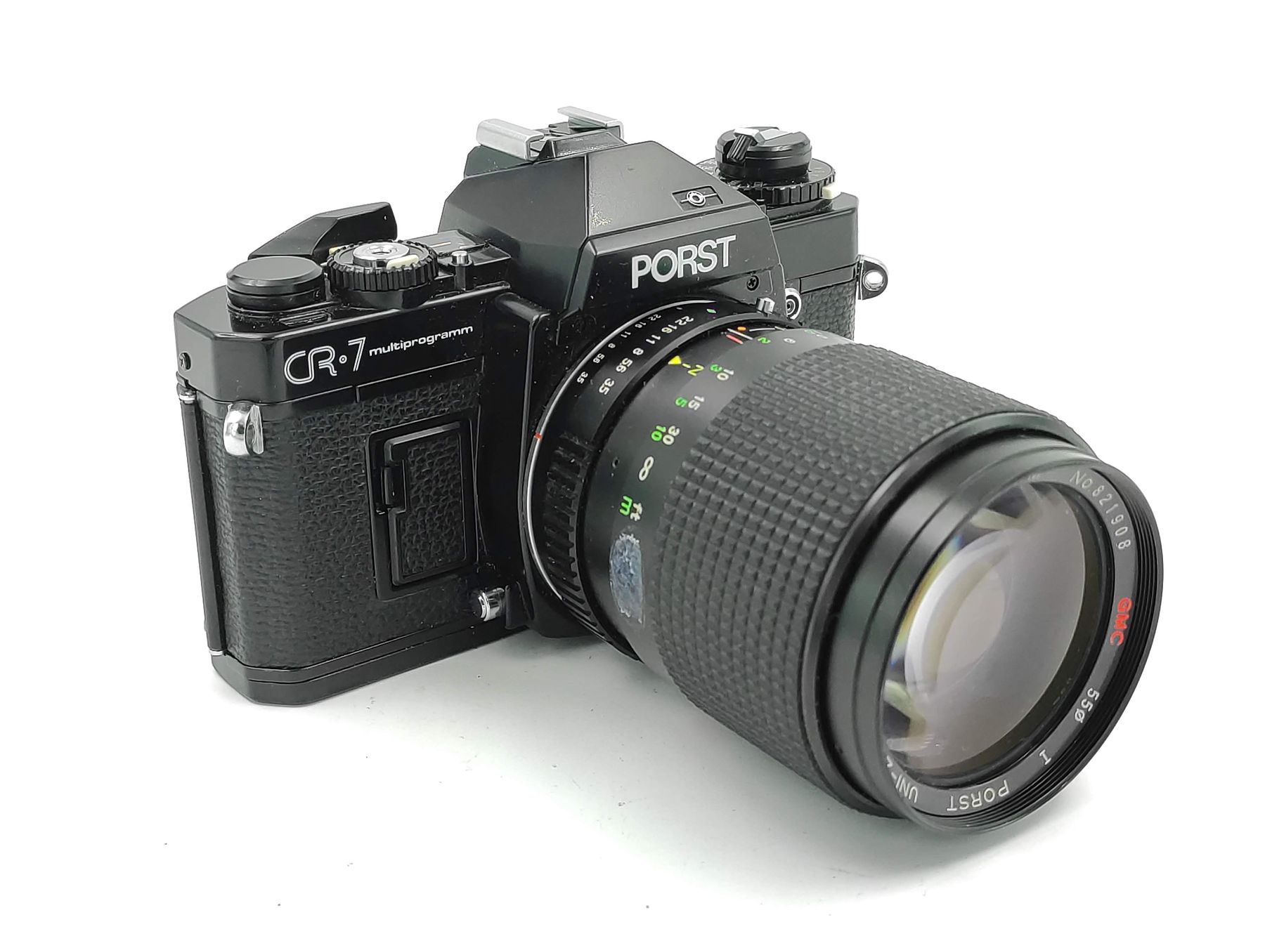 Fotocamera: Porst CR-7 (Fujica AX-5) Multiprogram mit Objektiv & Blitz – Usato da Kreuzlingen venduto da Tewes 6