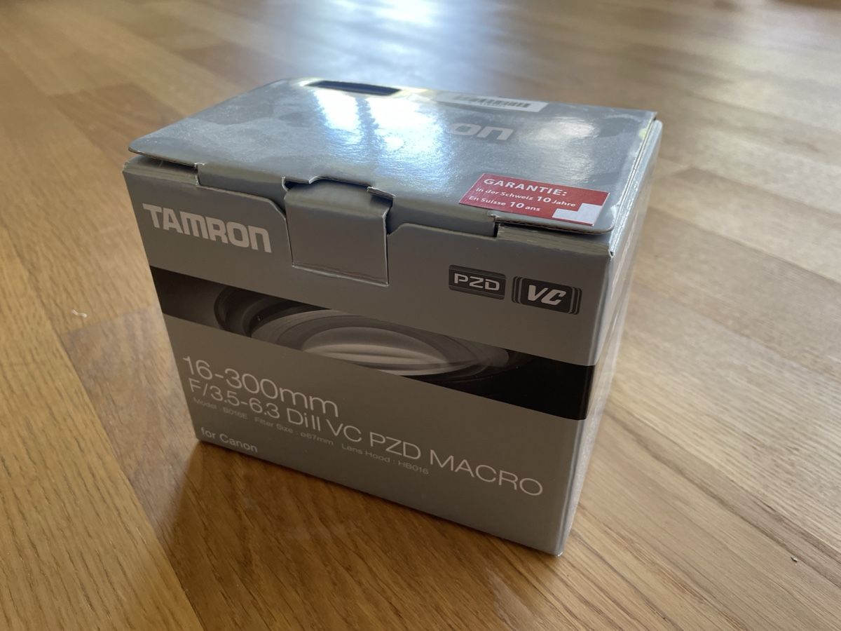 Tamron Obiettivi: Tamron Objektiv B016E 16–300mm – Nuovo (secondo la descrizione) da Lenzburg venduto da Bragbex 1