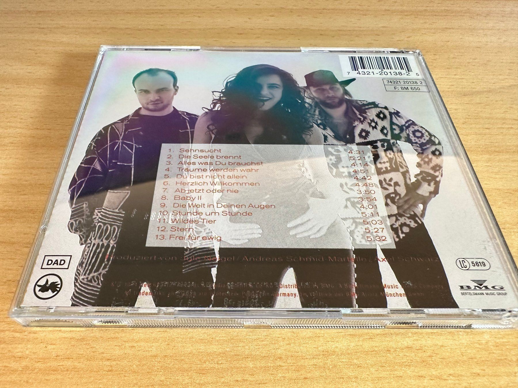 CD: Jule Neigel Band – Herzlich Willkommen – Usato da Rikon im Tösstal venduto da Alpenmutz 1