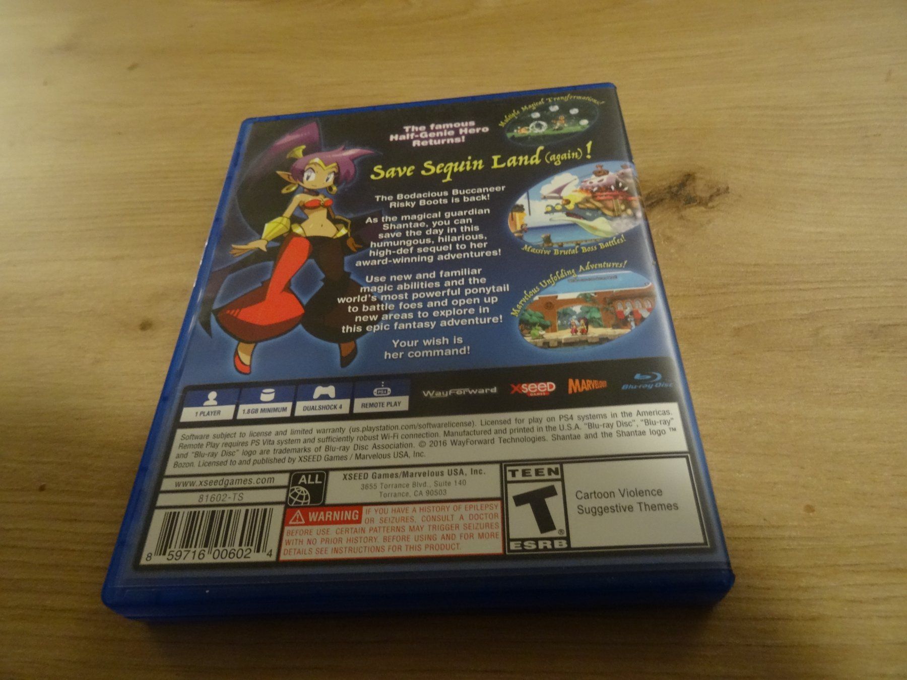 Sony Giochi: Shantae 1/2 Genie Hero PS4 – Usato da Olten venduto da Disc-Ausverkauf 2