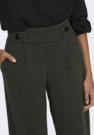 Feine grüne Stoffhose Grösse XS / 34