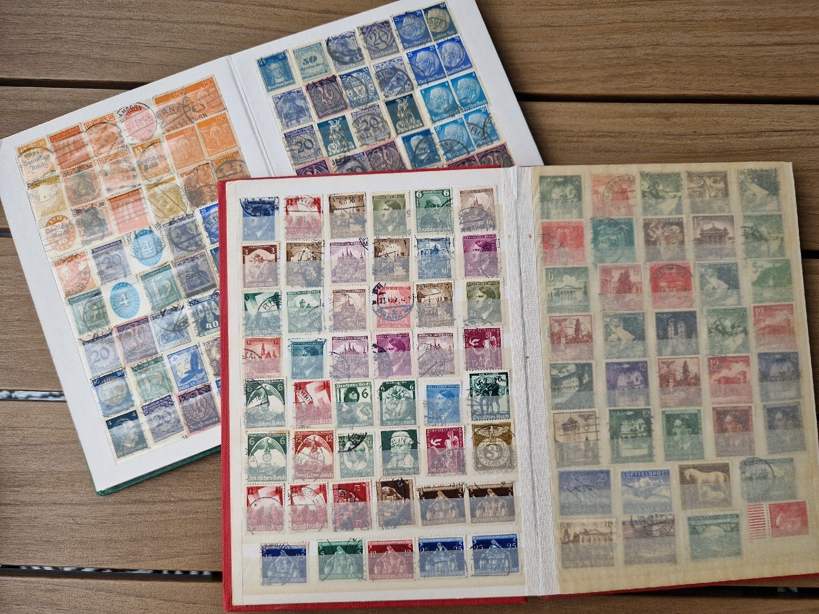 Tous les timbres: Zwei Alben Deutsches Reich Briefmarken – D'occasion à St. Gallen par Enrico_SG