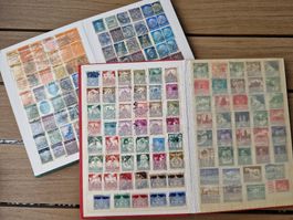 Zwei Alben Deutsches Reich Briefmarken