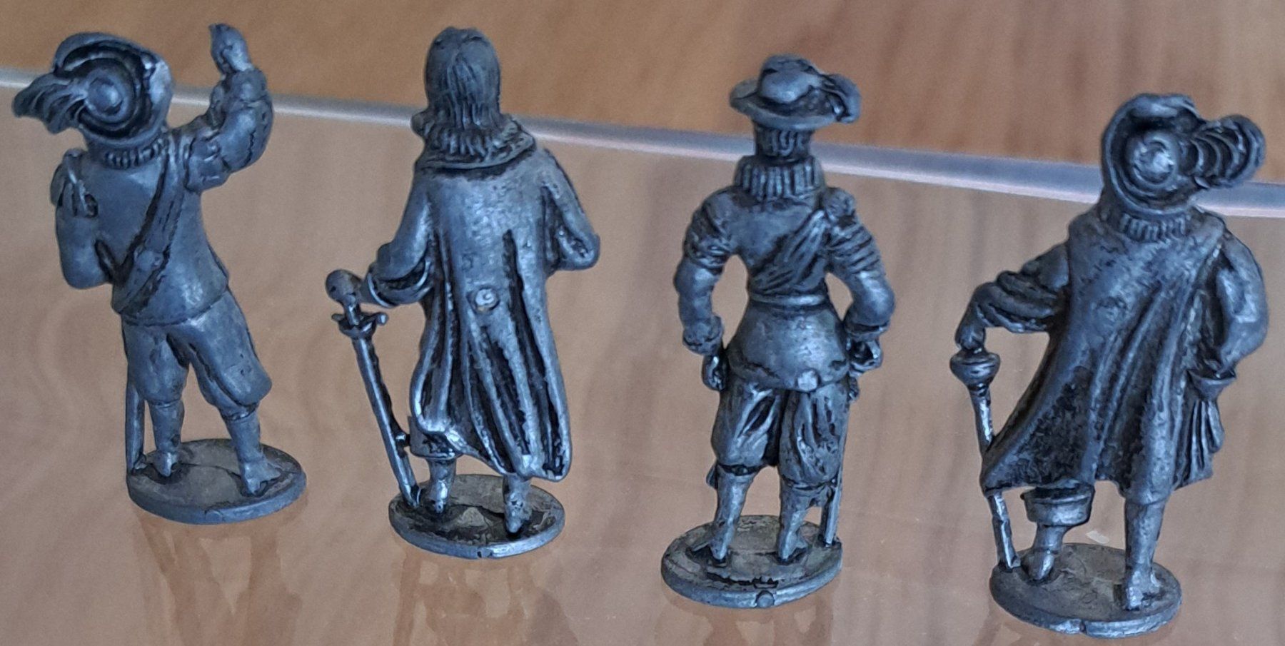Statuette: 4x Musketiere Eisen 1978 – Usato da Tenniken venduto da mik_6mxg 6