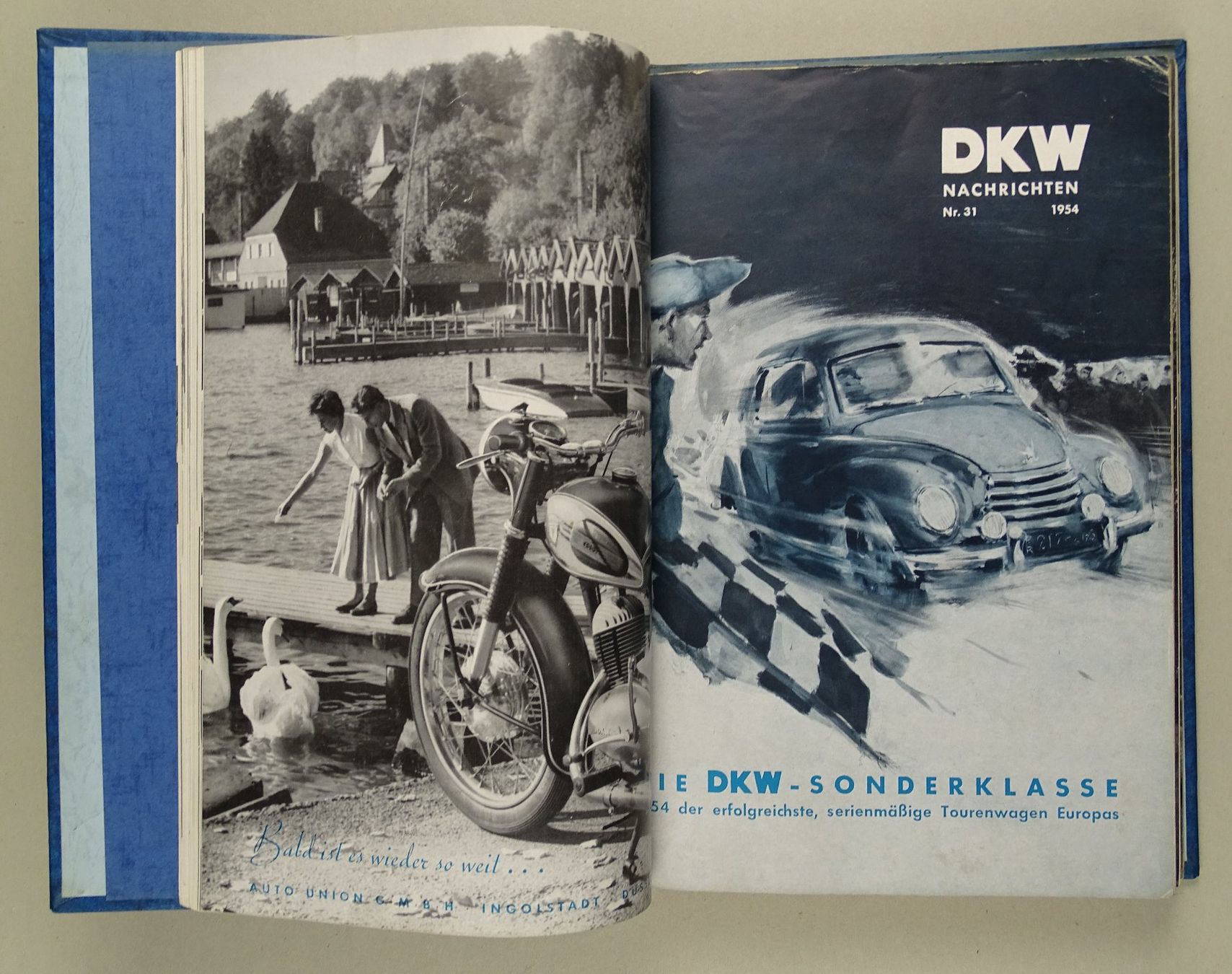 Zeitschriften & Magazine: DKW-NACHRICHTEN 12 HEFTE 1951-55 – Gebraucht aus Grüningen von Kartensammler 3