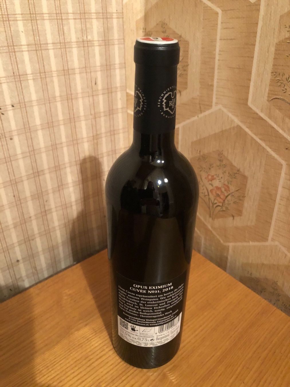 Wein: Opus Eximum No.31Weingut Gesellmann,2018 – Neu und originalverpackt aus Wald ZH von mlnt 7