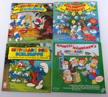Schallplatten Lot Schlümpfe & Mainzelmännchen
