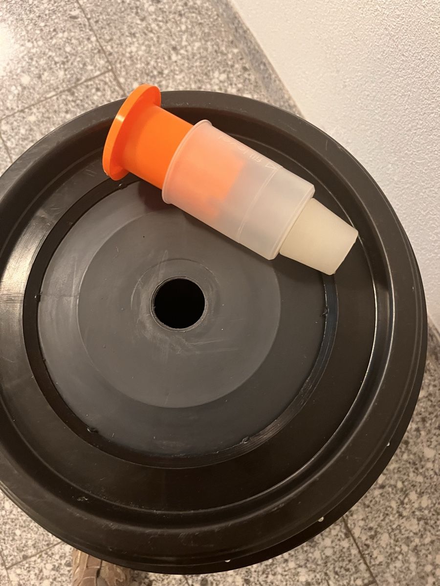 Zubehör: Gärfass 60 Liter mit Gärspund – Neu (gemäss Beschreibung) aus Rothenburg von Straenzae2024 2