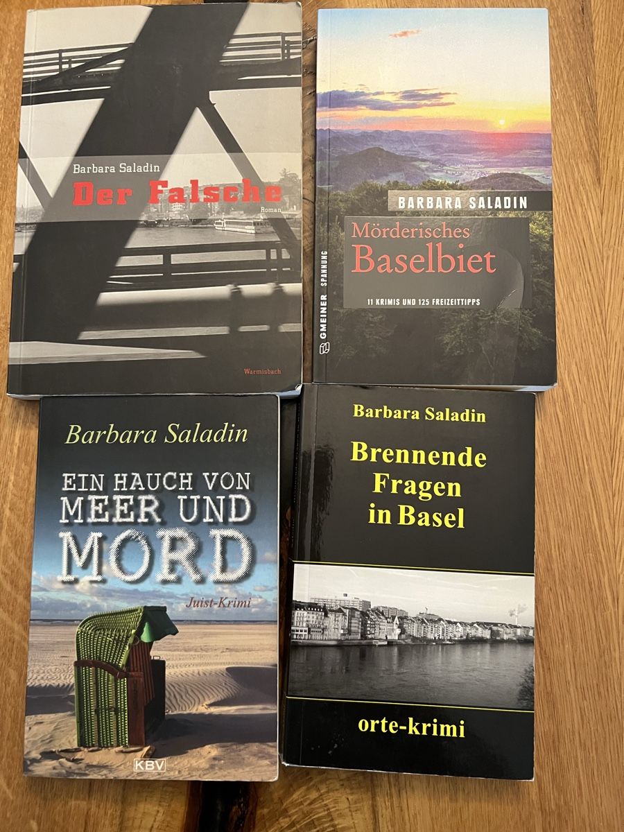 Bücher: Barbara Saladin 4 spannende Krimis – Gebraucht aus Thürnen von Lilie37