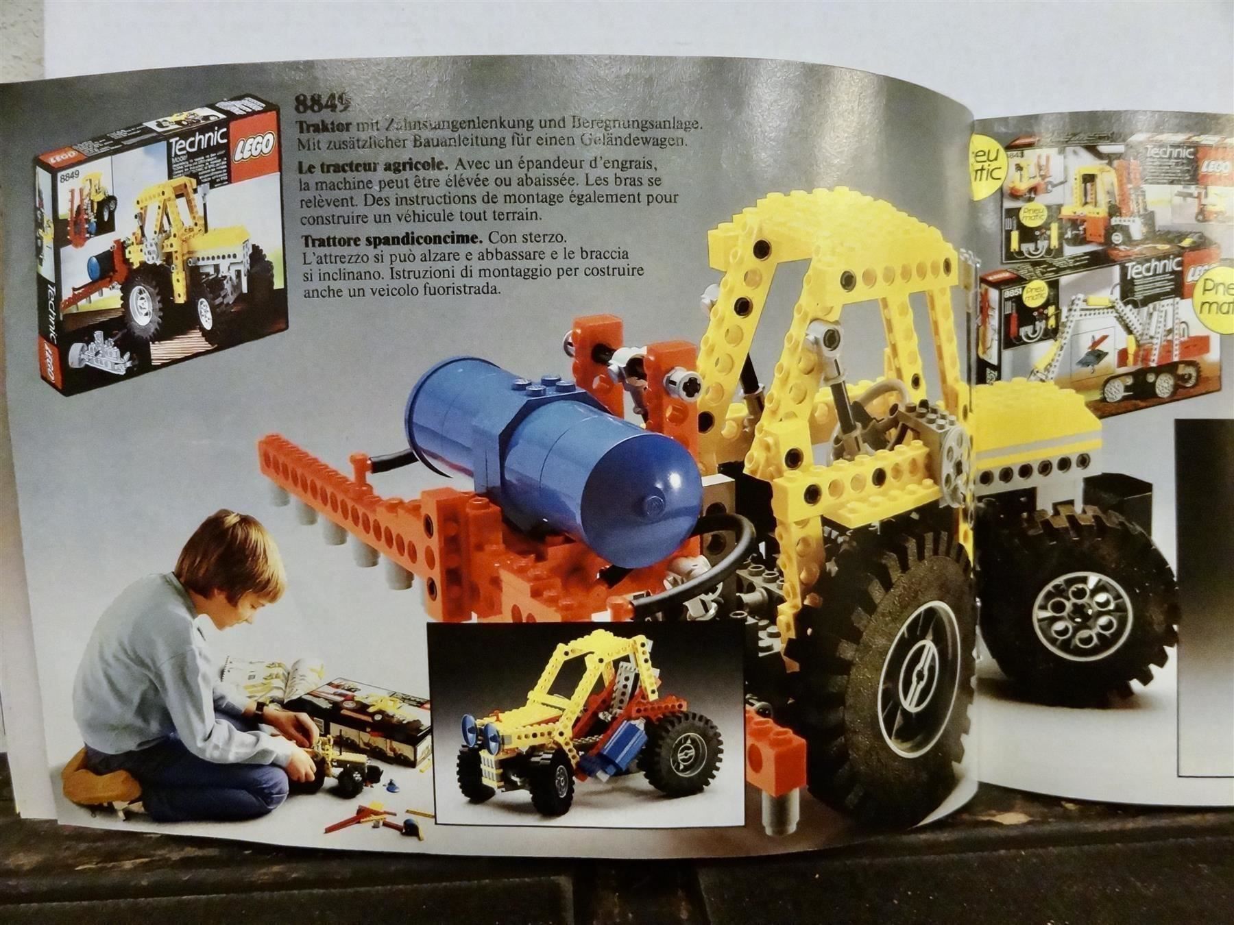 Dokumente: LEGO Prospekt Katalog Werbung 1987 – Gebraucht aus Kerzers von Flaschenposten 3