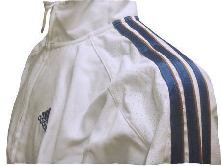Adidas Herren Jacke Tennis Basketball/weiss /Gr.L(XL)