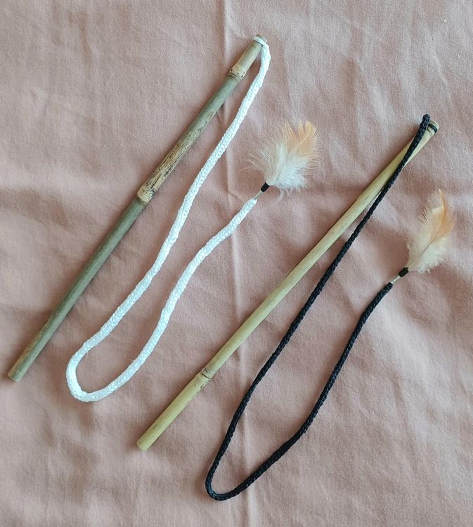 Noaxylic Katzenangel Mit Federn - Interaktives Spielzeug Für Katzen