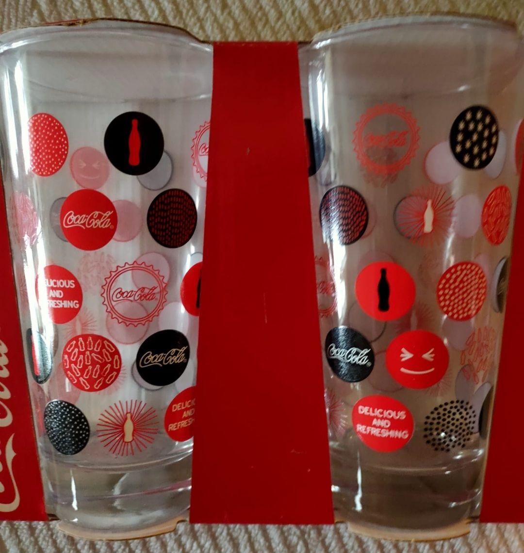 Coca-Cola Bicchieri: Coca Cola Gläser 465ml – Nuovo (secondo la descrizione) da Luzern venduto da Luzern_Energy