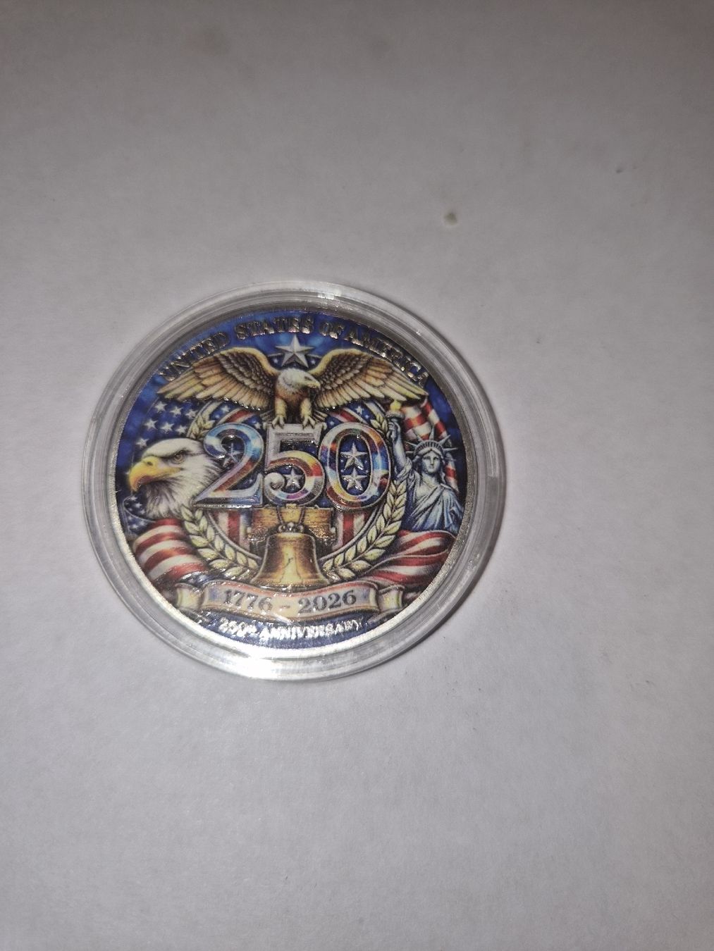 Tutti le monete: Pièce commémorative 250 ans USA – Nuovo (secondo la descrizione) da Senèdes venduto da hen_fw8b 1