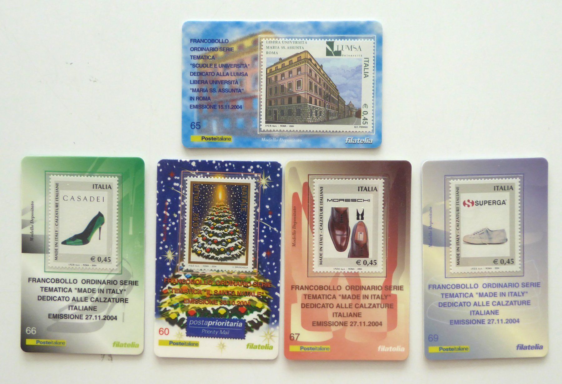 Tutti i francobolli: Briefmarken Italien 2004 je in einer Plastikhülle – Nuovo (secondo la descrizione) da Aesch BL venduto da Kauri1 1