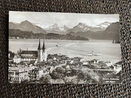 Ancienne carte postale/Alte postkarte Luzern, Hofkirsche
