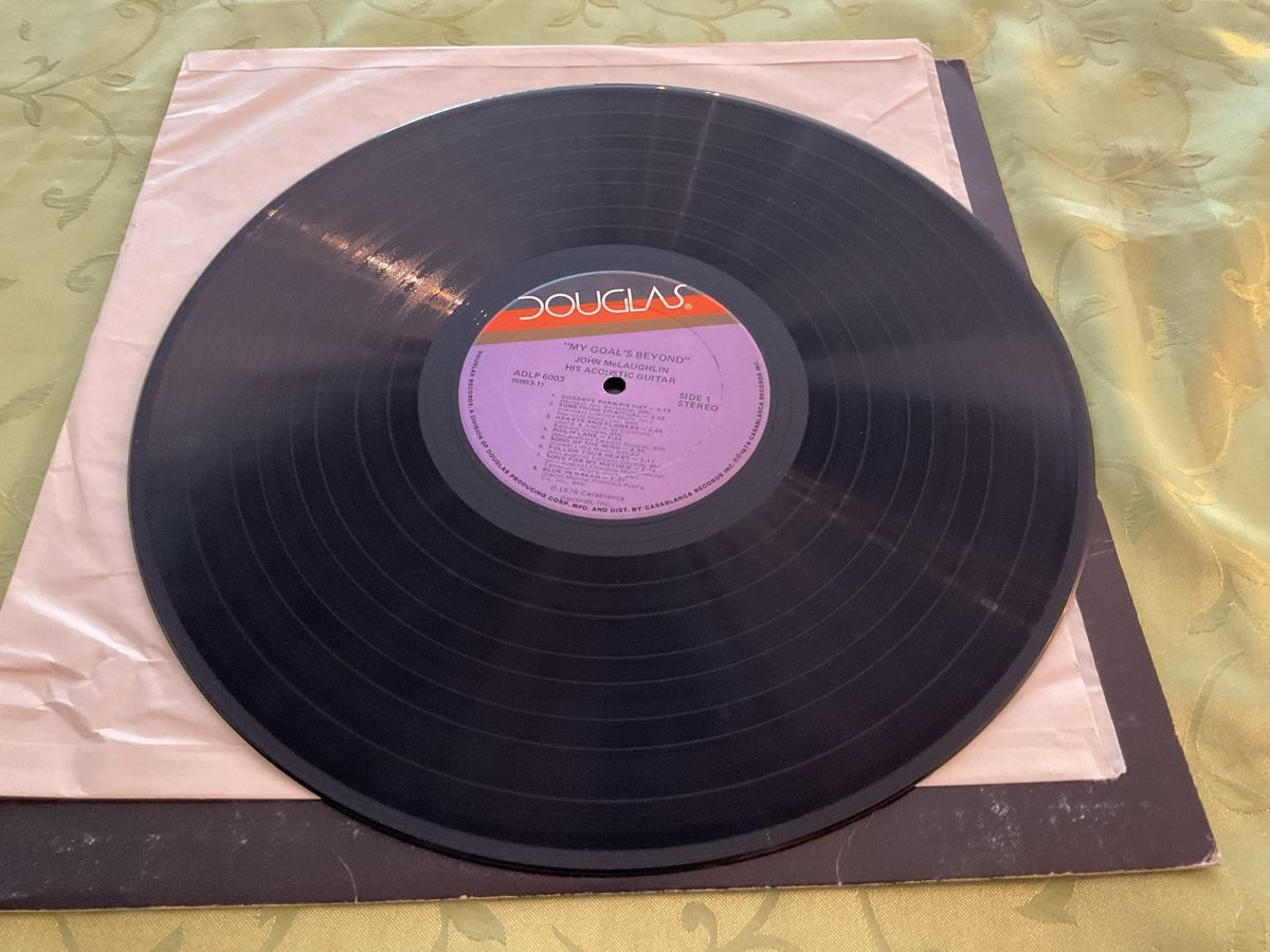 Dischi in vinile: John McLaughlin LP My Goals Beyond 1976 USA – Usato da Steinach venduto da Quarkie 2